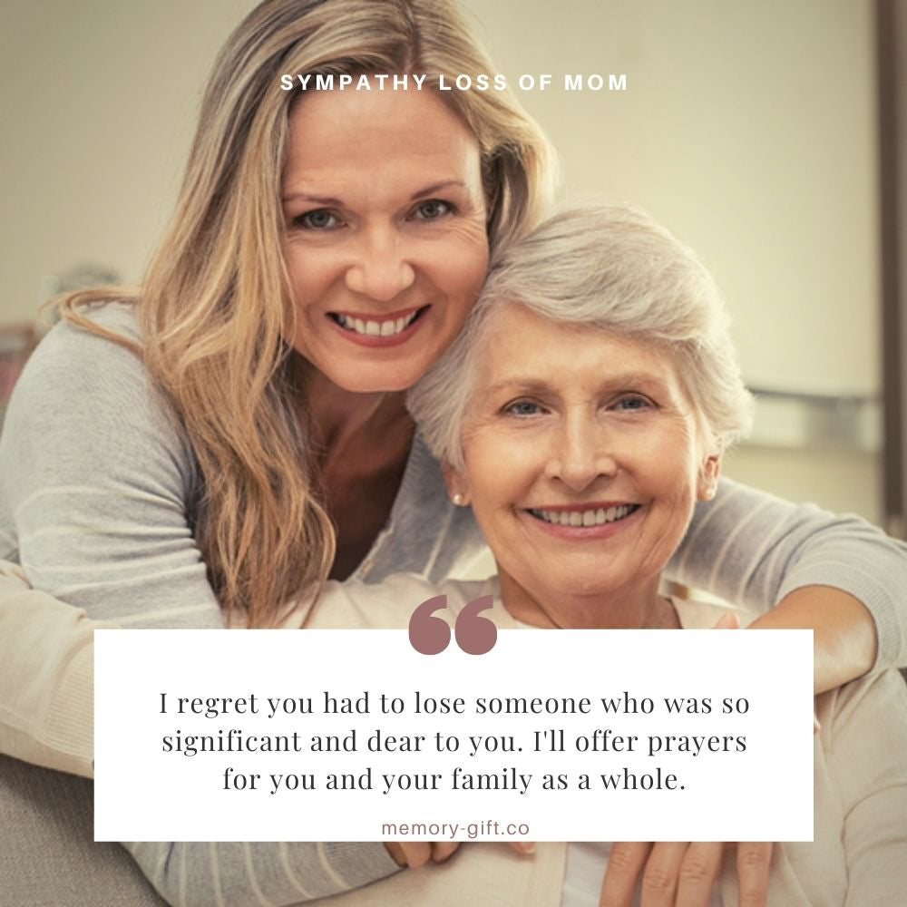 Top 19+ Thoughtful Sympathy Loss of Mom Message & Note To Comfort a