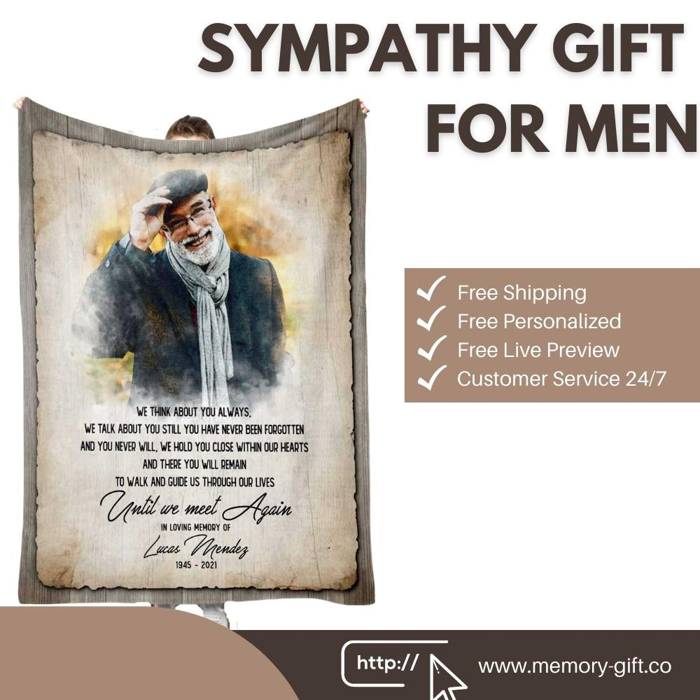 Top Thoughtful Sympathy Gift for Men to Honor Loved One 10/2023 MemoryGift™