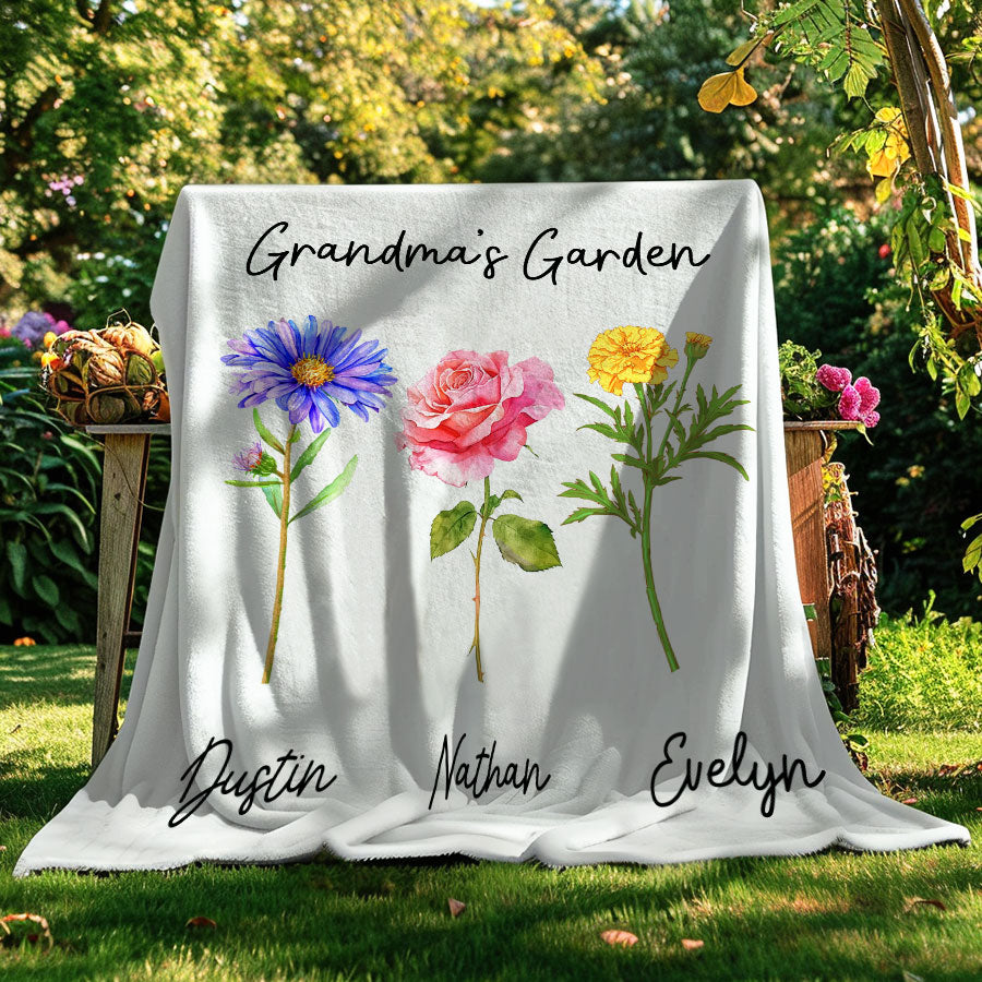 Custom Blanket for Grandma