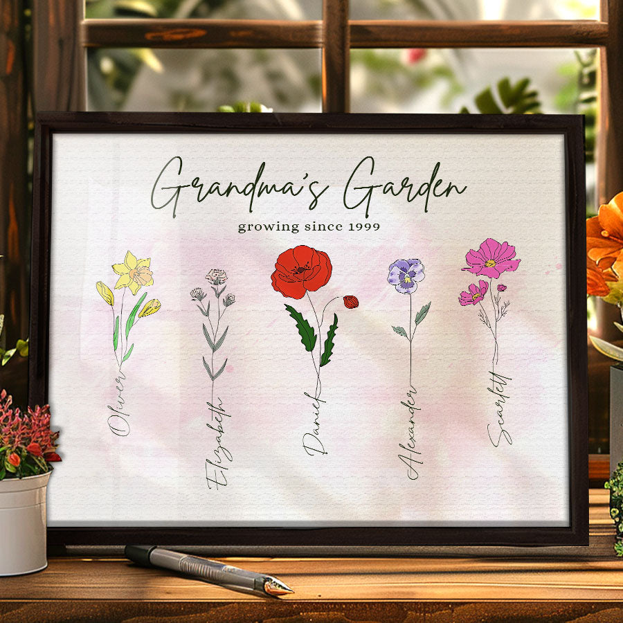 Personalized Grandmas Gifts for Mothers Day