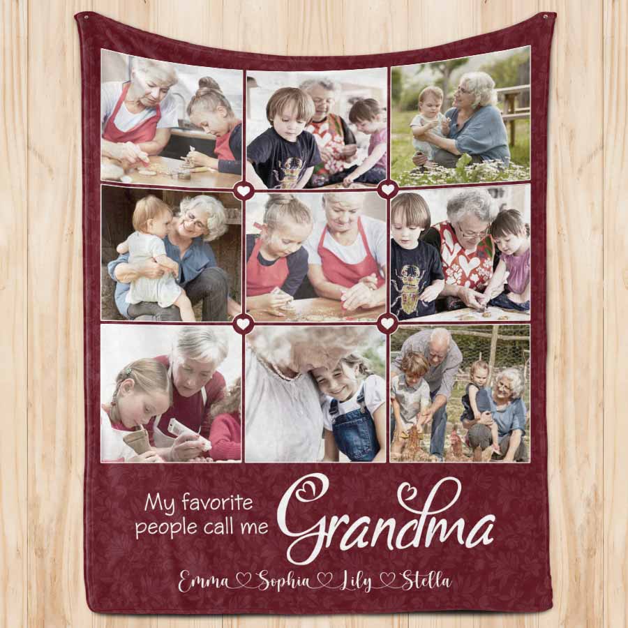 Custom Grandma Blanket