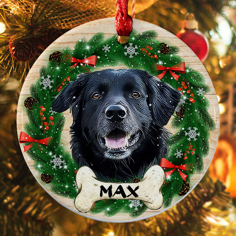 Golden Retriever Ornaments Custom Pet Ornament Personalized Dog