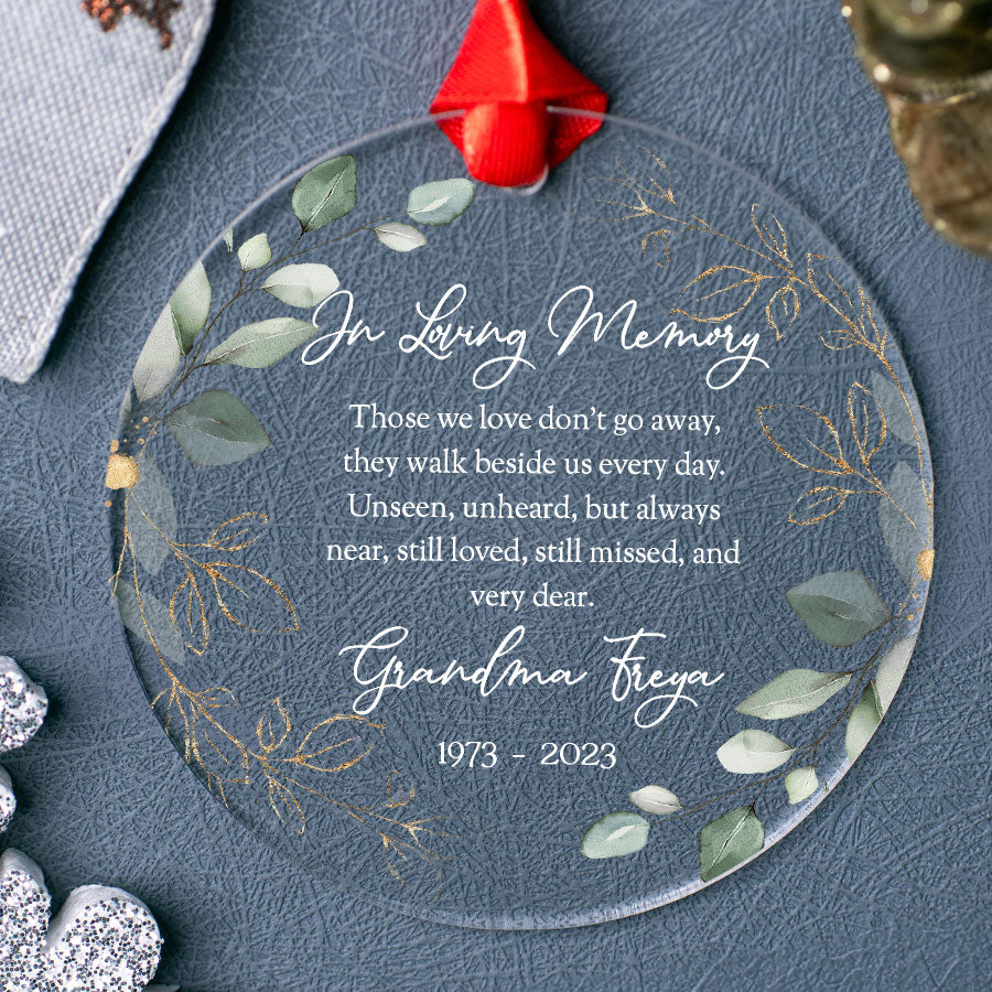 In Loving Memory Ornament Ornament For Lost Loved One Those We Love
