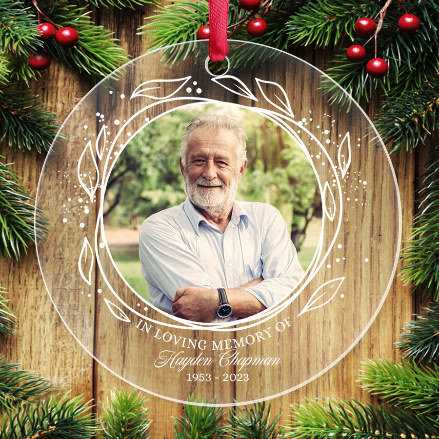 Memorial Ornaments For Dad In Loving Memory Ornaments Memorial