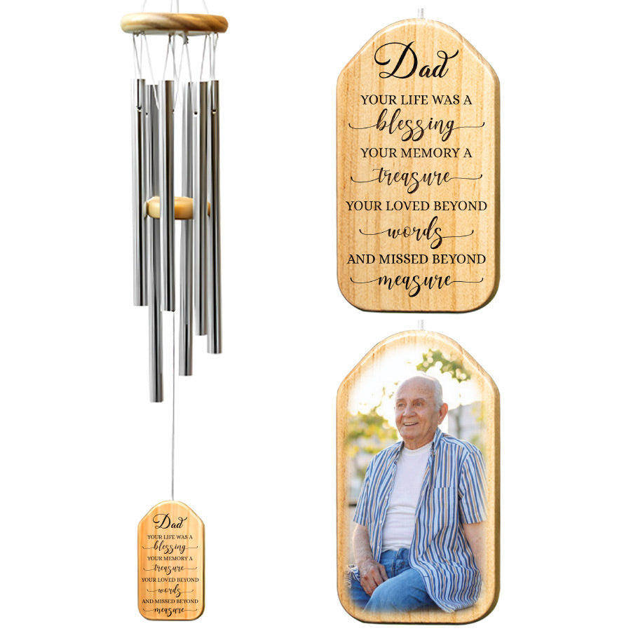 Memorial Wind Chimes For Loss Of Father Wind Chimes For Funeral