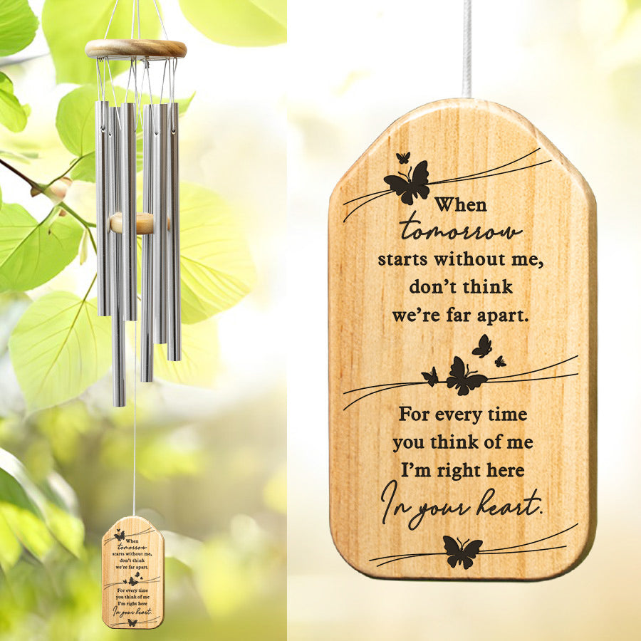 Personalized Memorial Wind Chime | In Memory Wind Chimes | When ...