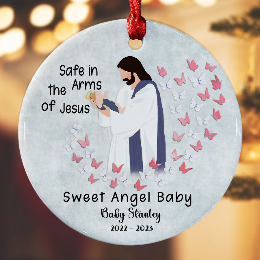 Stillborn Ornaments Infant Loss Christmas Ornaments Safe In The