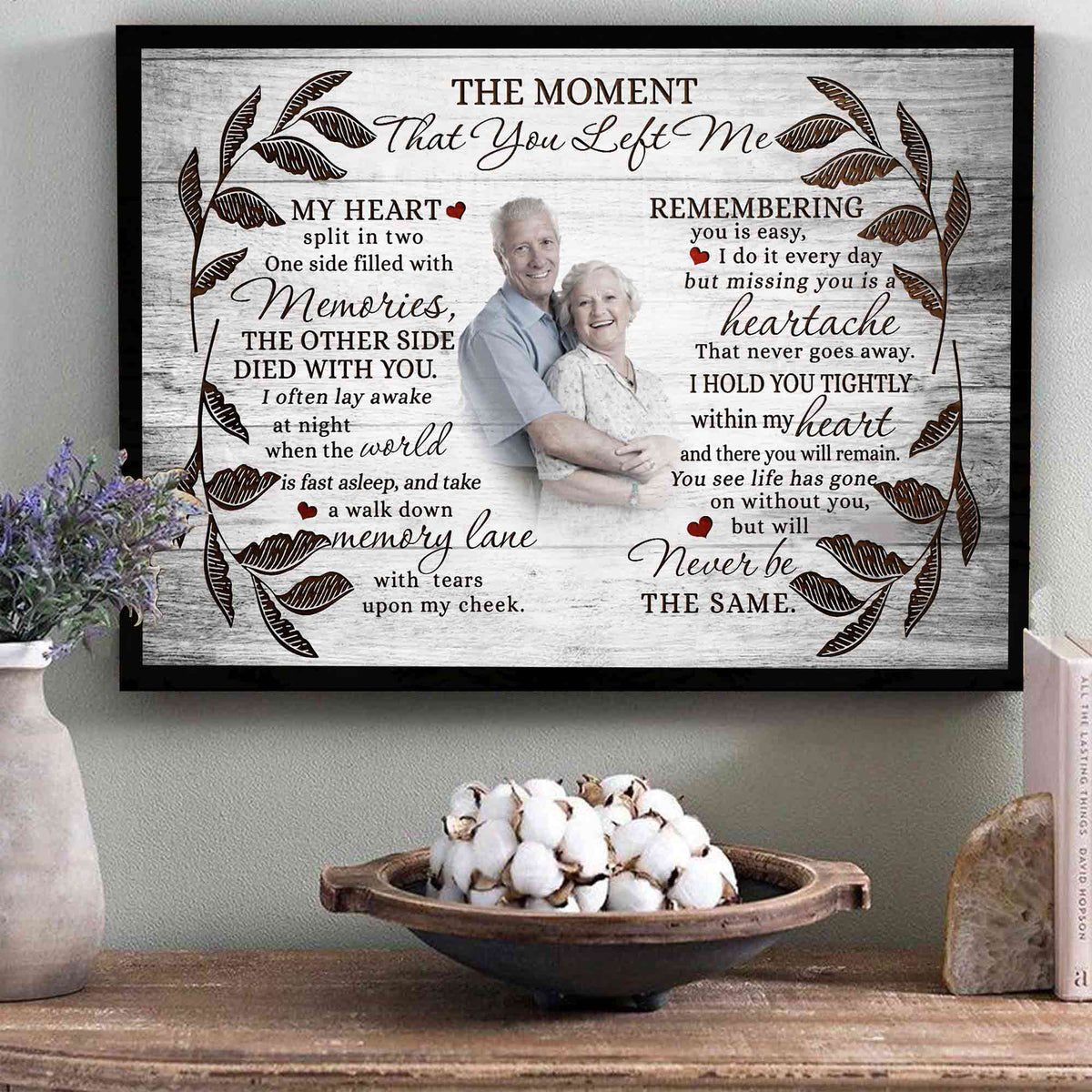 Memorial Gifts for Loss of Parents in Loving Memory of Mom Dad Gift