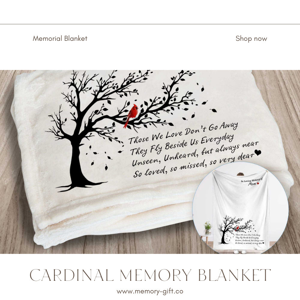 Personalised memory blanket new arrivals