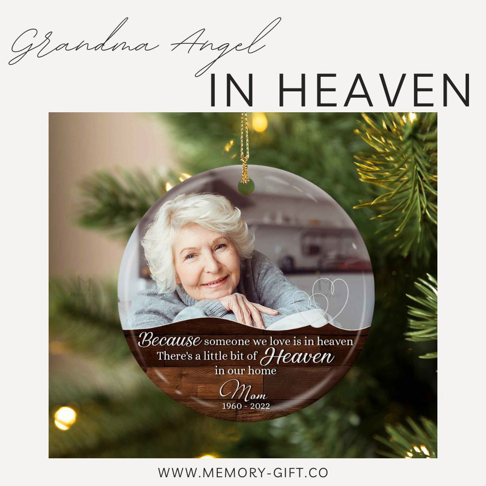Mom /grandma /dad /grandma Angel Memorial Plaque Sign Reminder Memory  Mothers Fathers Day Keepsake Tree Decoration Gift | Wish