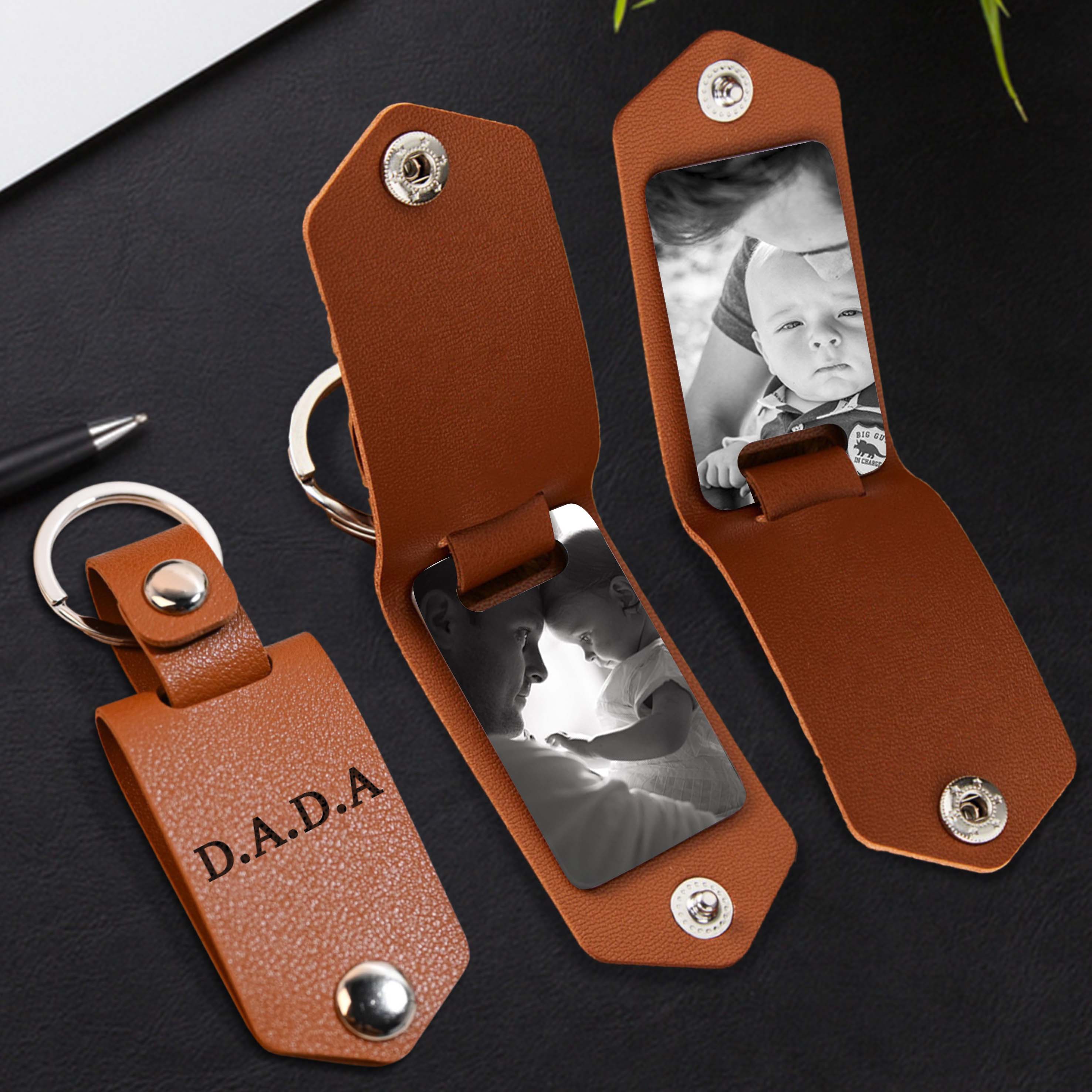 Dad Keychain Personalized