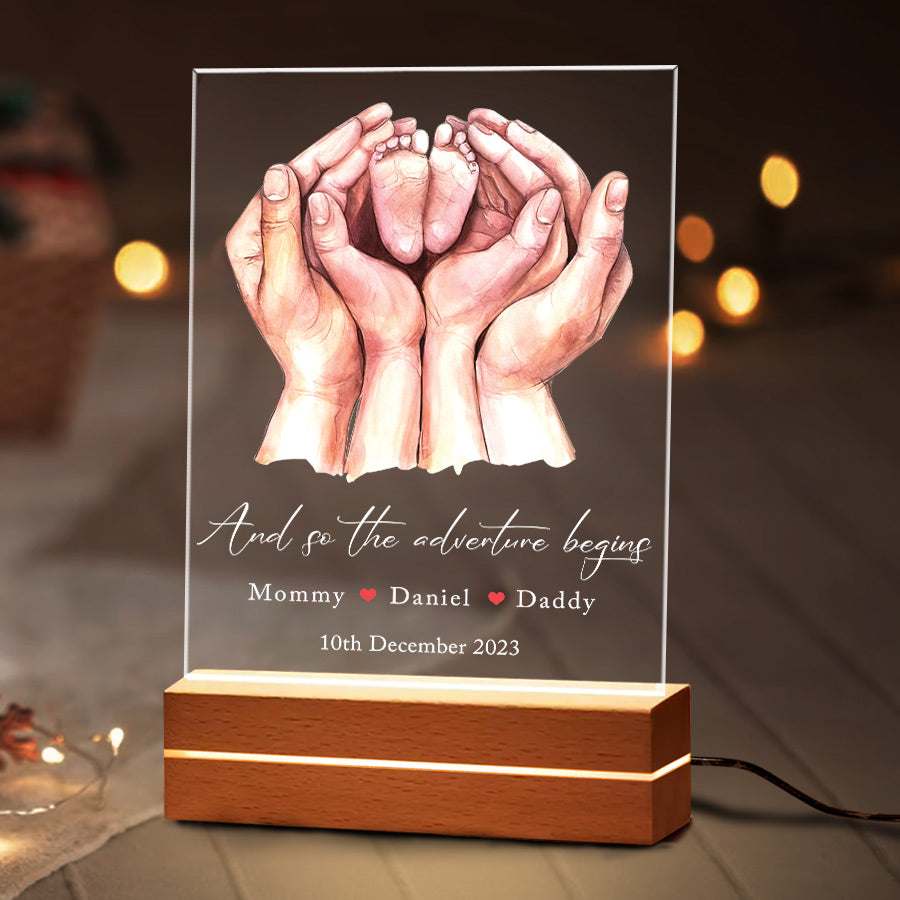 Custom First Mother’s Day Canvas Prints