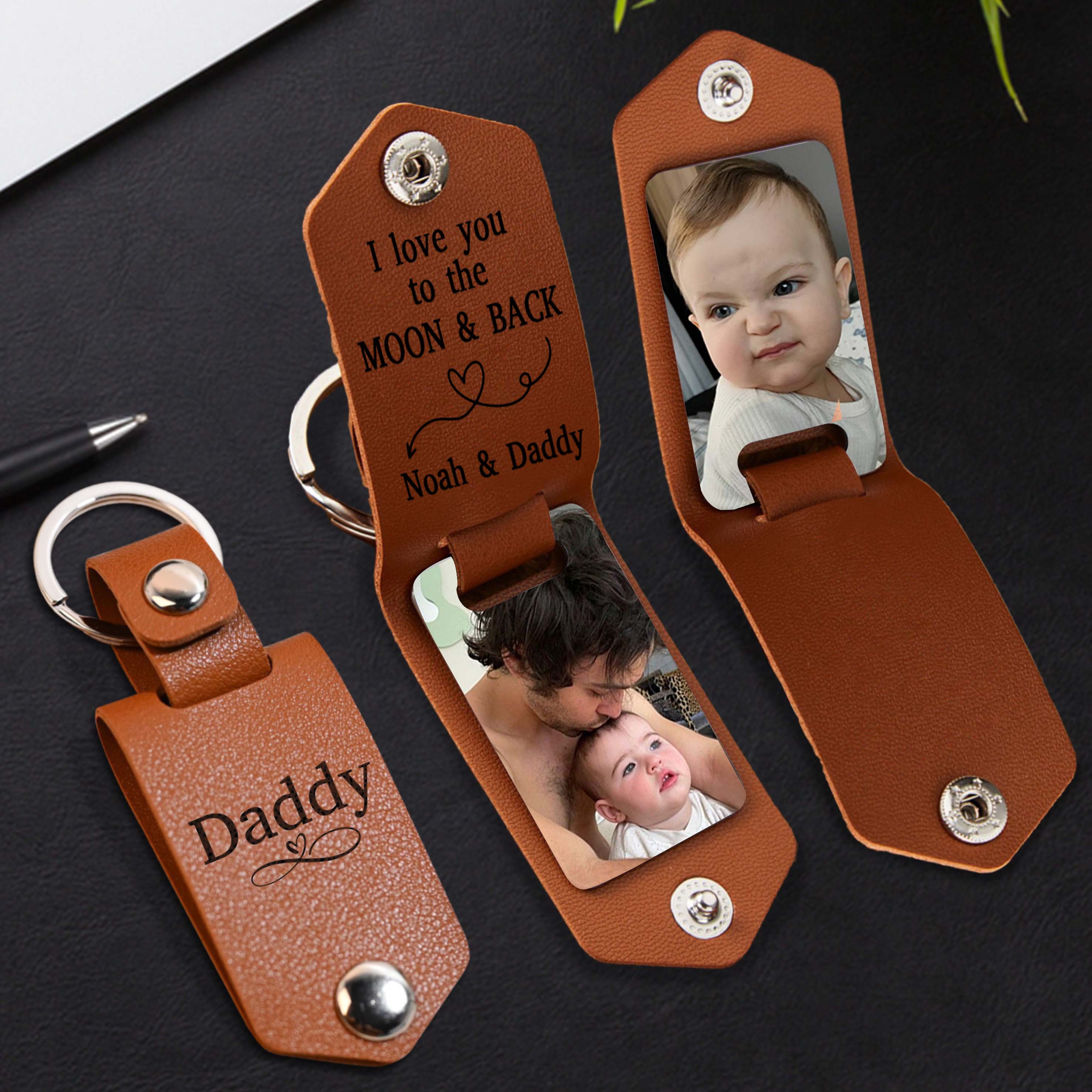 New Dad Keychain