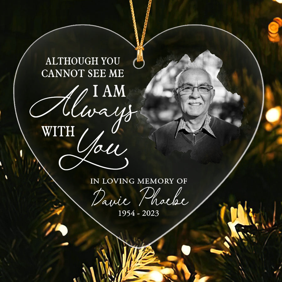 I Am Always With You Personalized Acrylic Ornament