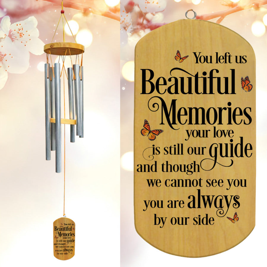 Memorial for dad wind chime