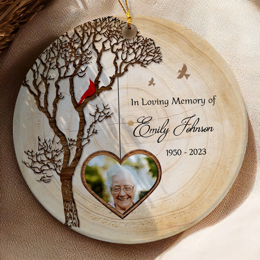 In Loving Memory Picture Ornaments