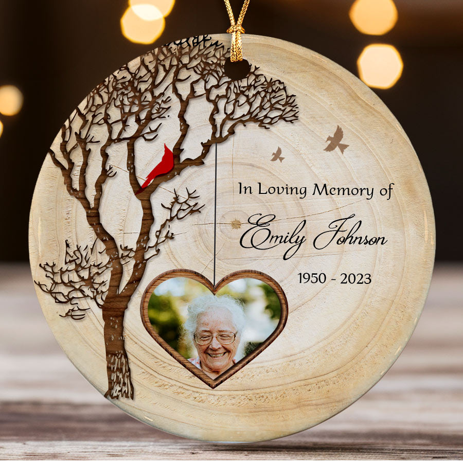 In Loving Memory Picture Ornaments