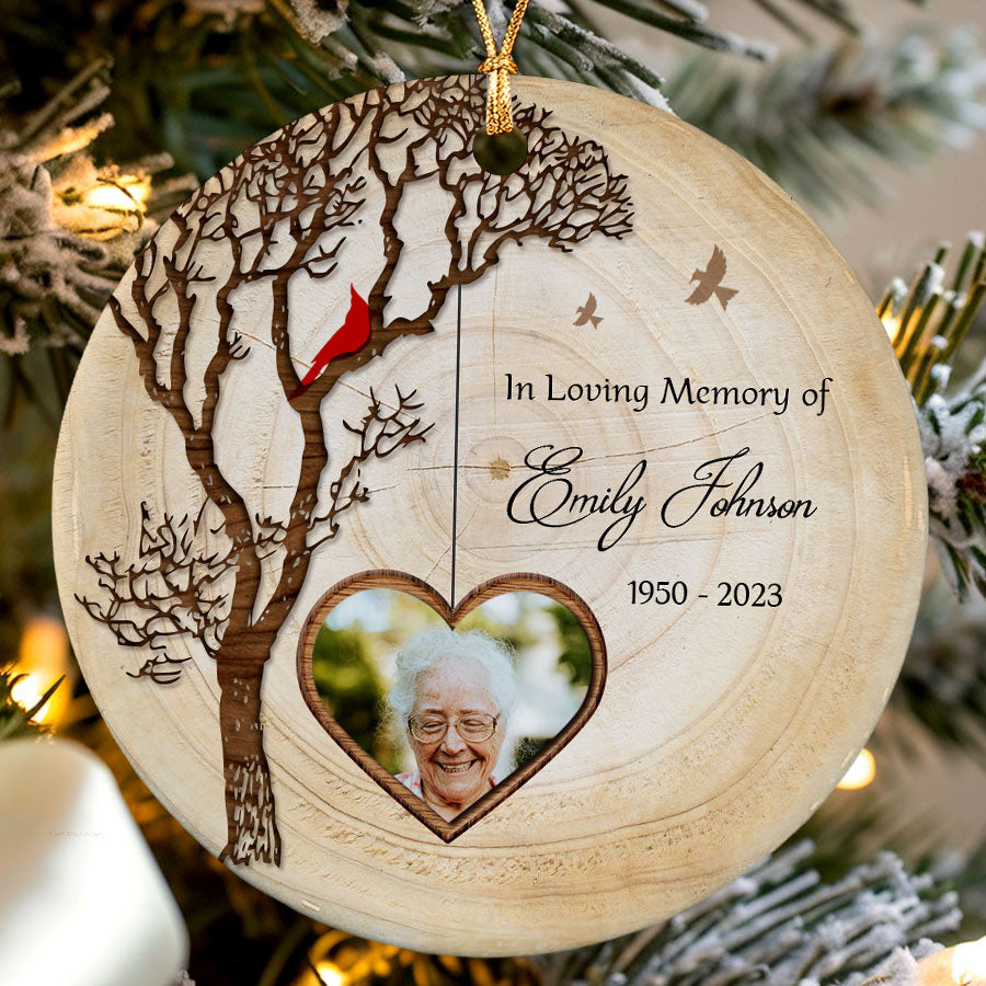 In Loving Memory Picture Ornaments