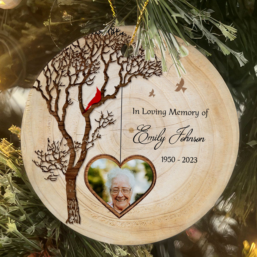 In Loving Memory Picture Ornaments