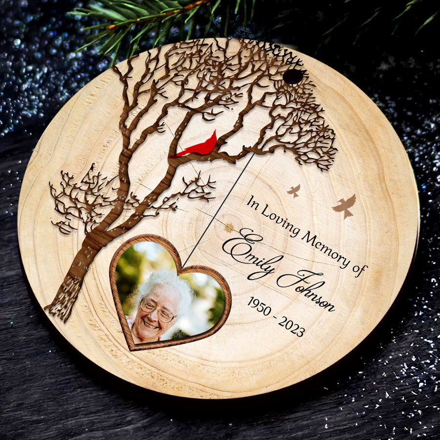 In Loving Memory Picture Ornaments