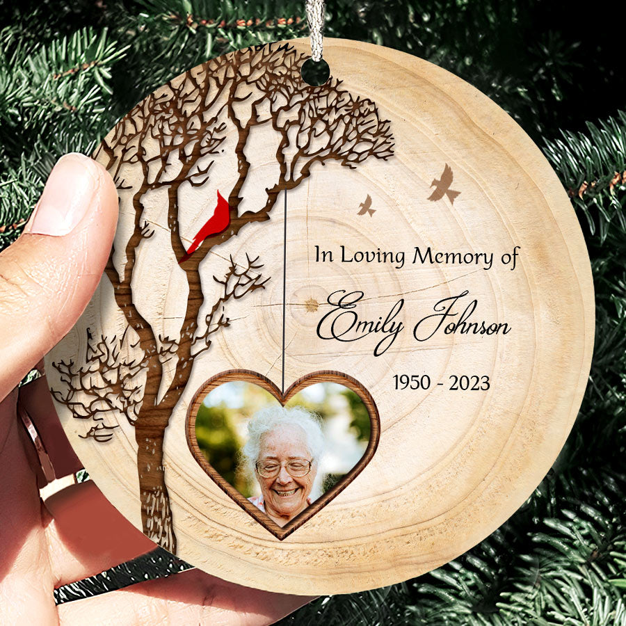 In Loving Memory Picture Ornaments