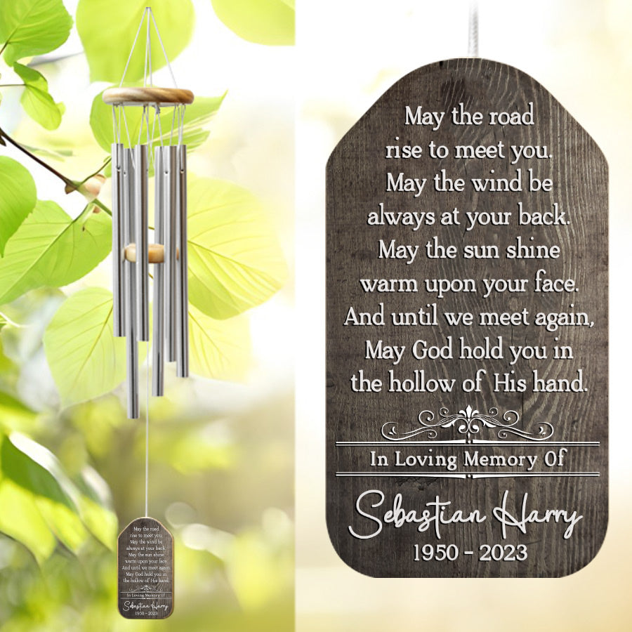 Personalized Sympathy Wind Chime
