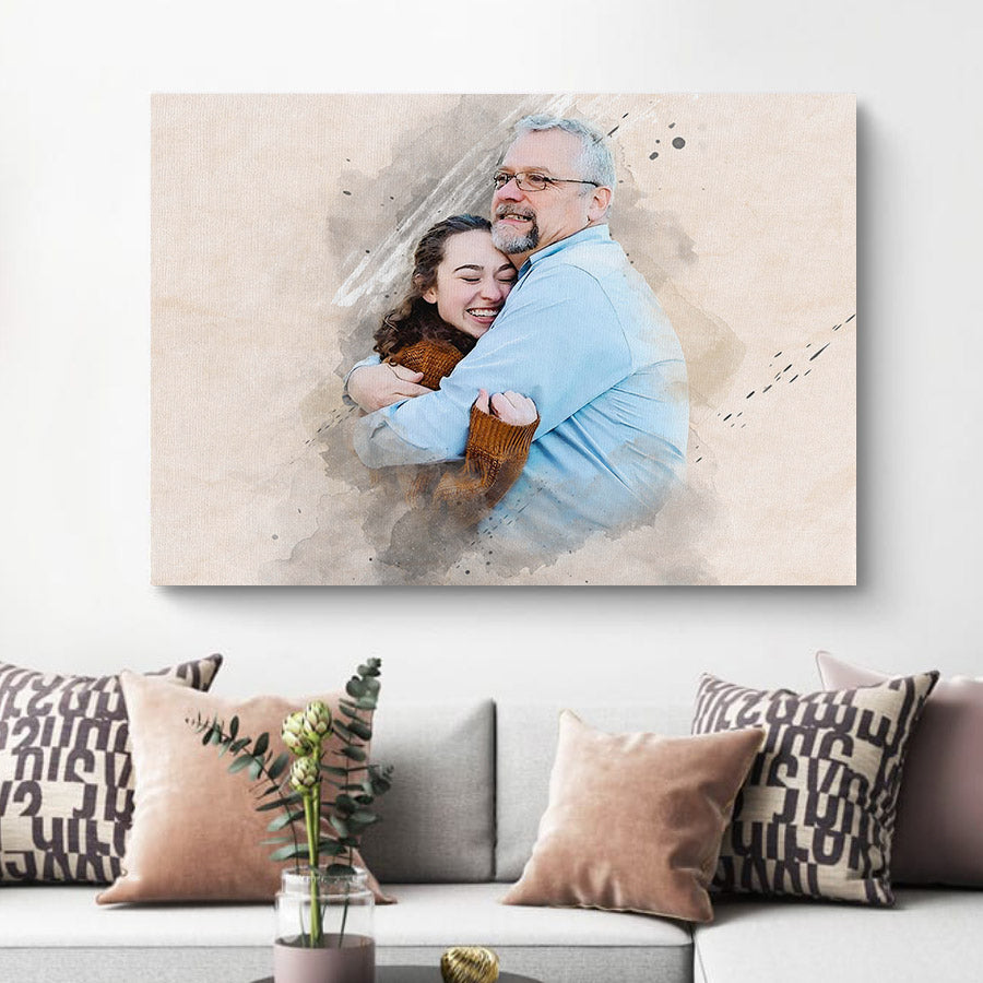 canvas for father's day