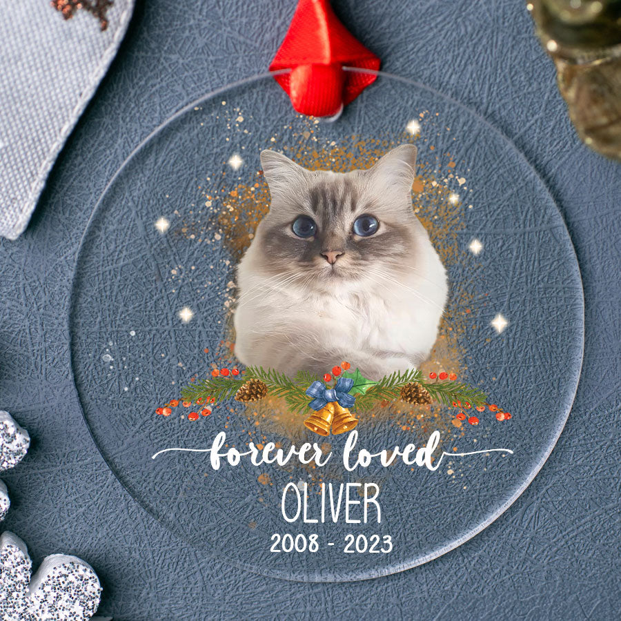cat memorial ornament