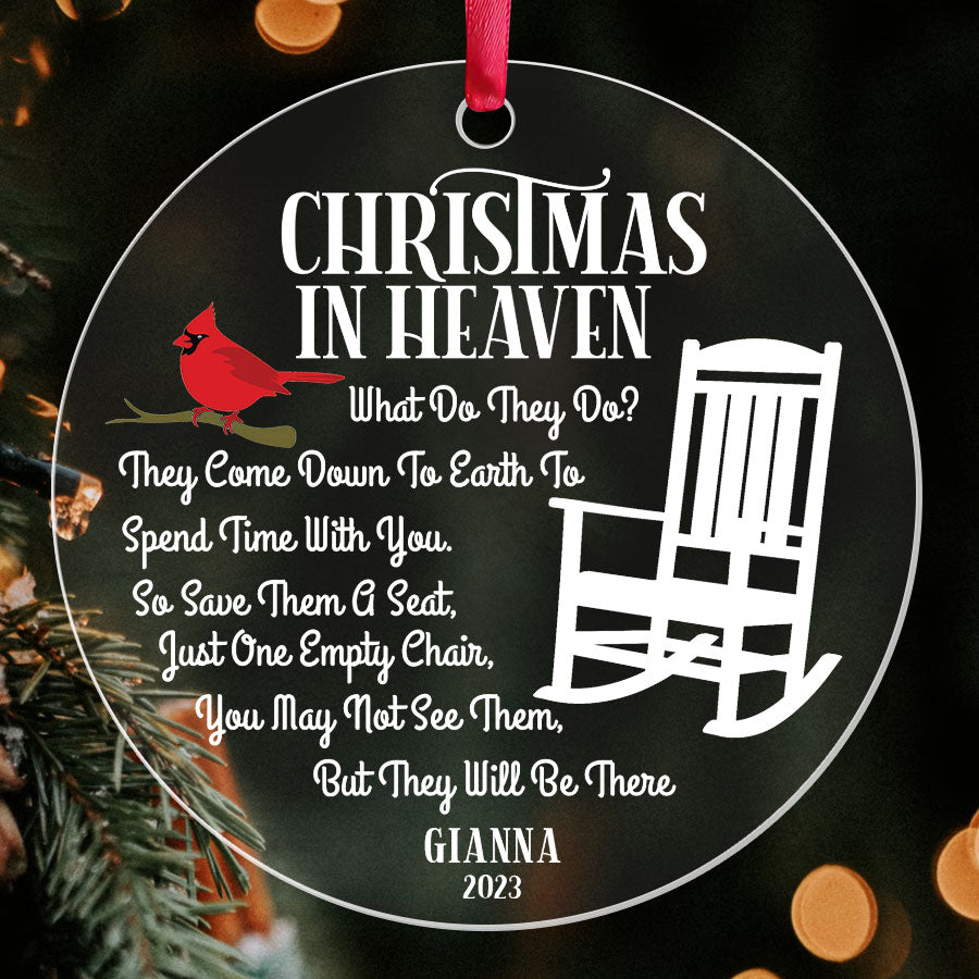 Christmas in Heaven Ornaments