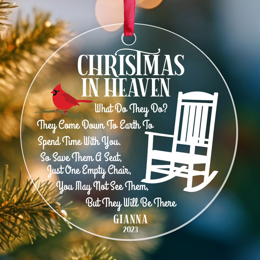 Christmas in Heaven Ornaments