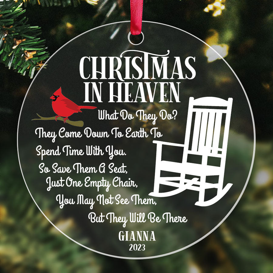 Christmas in Heaven Ornaments