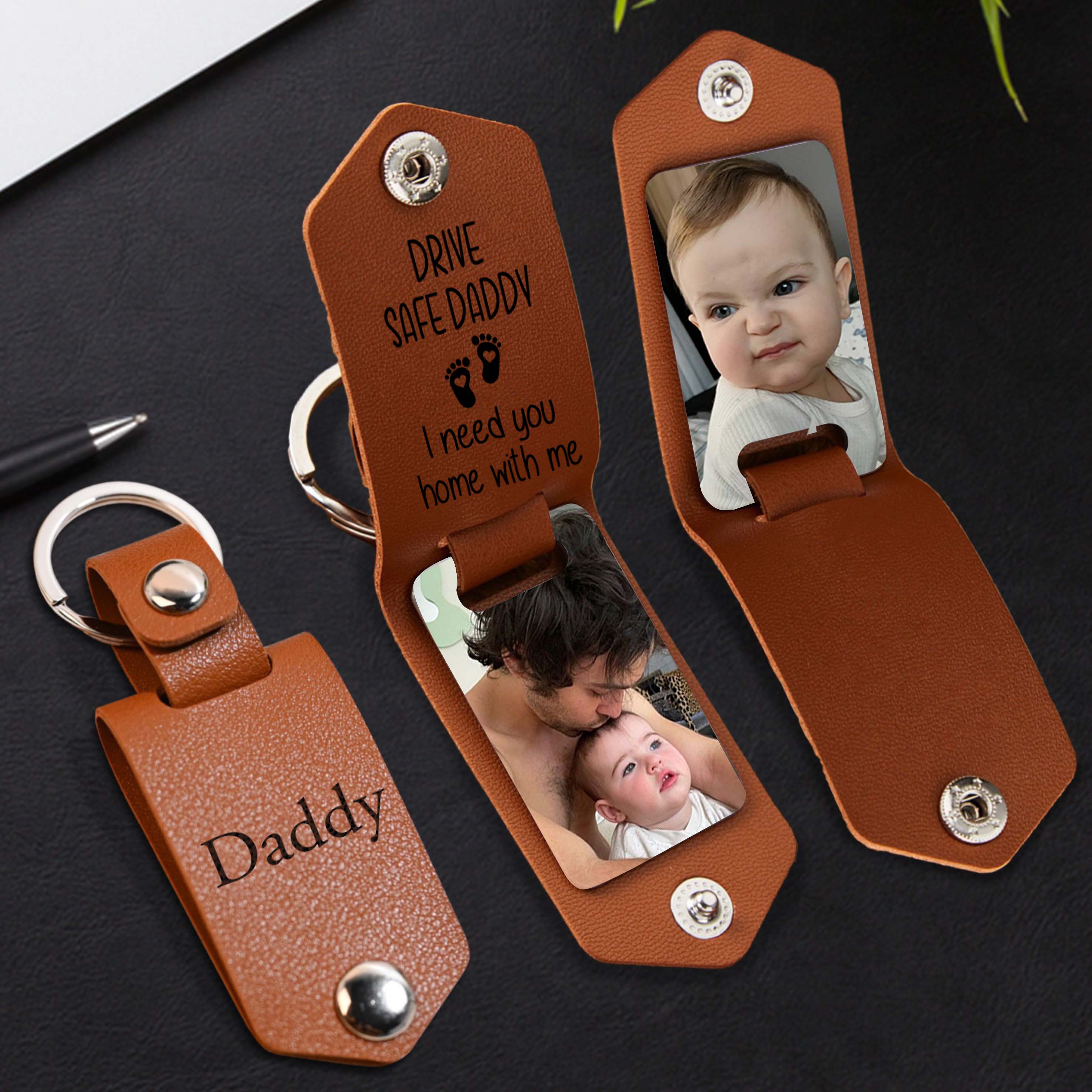 Custom Dad Keychain