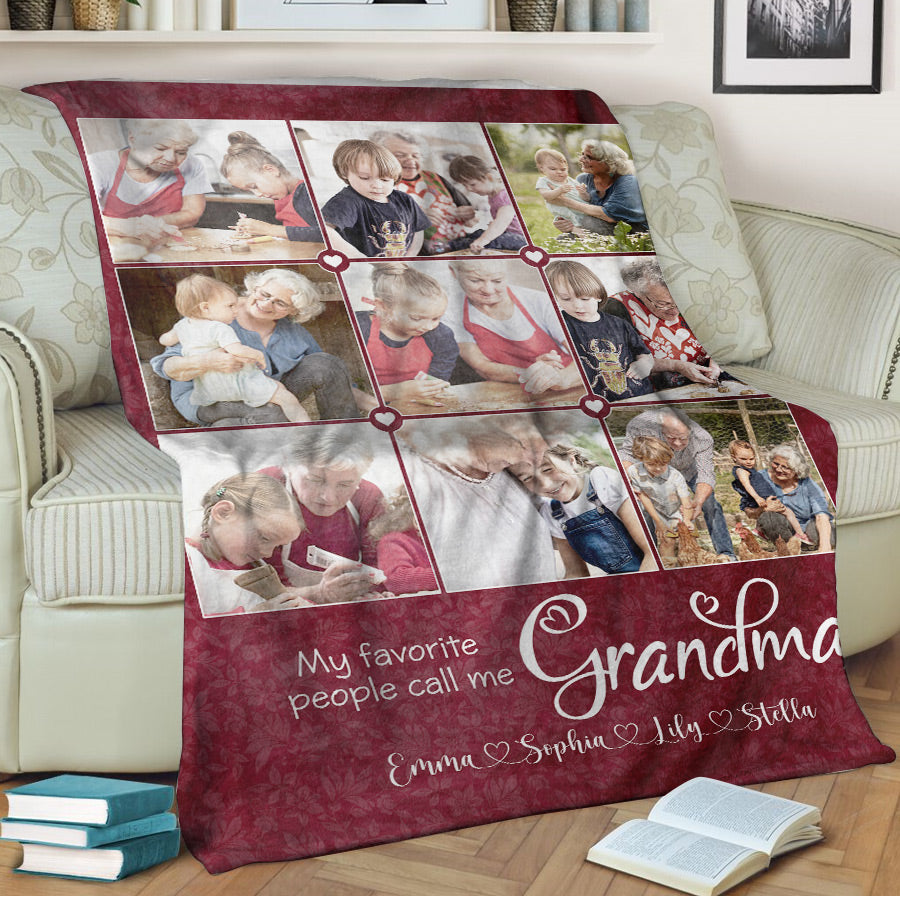 Custom Grandma Blanket