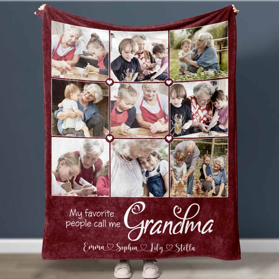 Custom Grandma Blanket