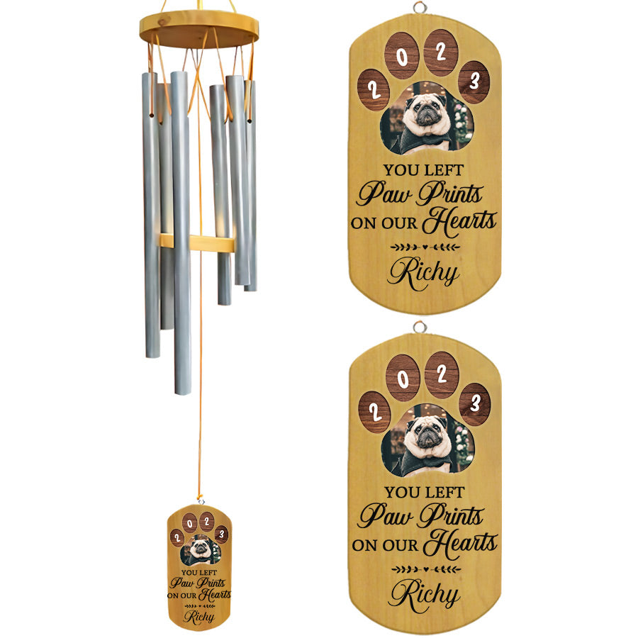 dog memorial wind chimes
