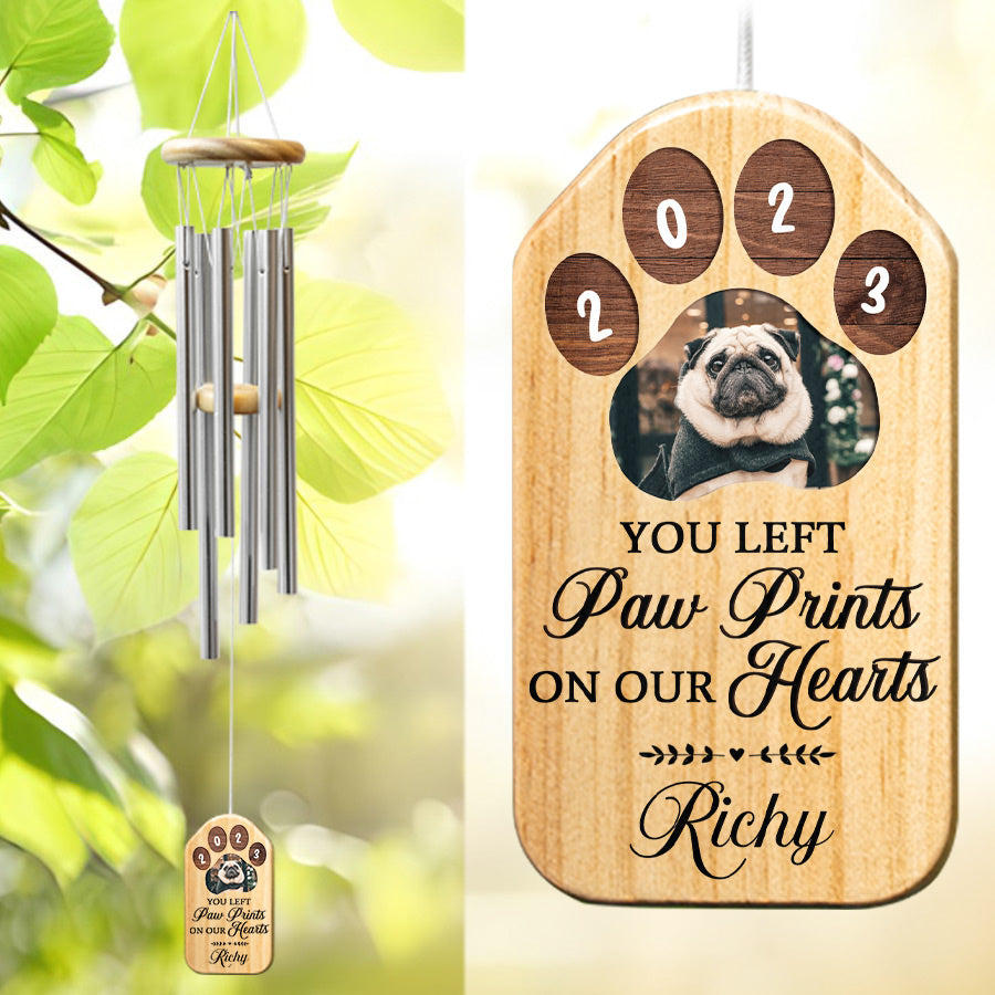 dog memorial wind chimes