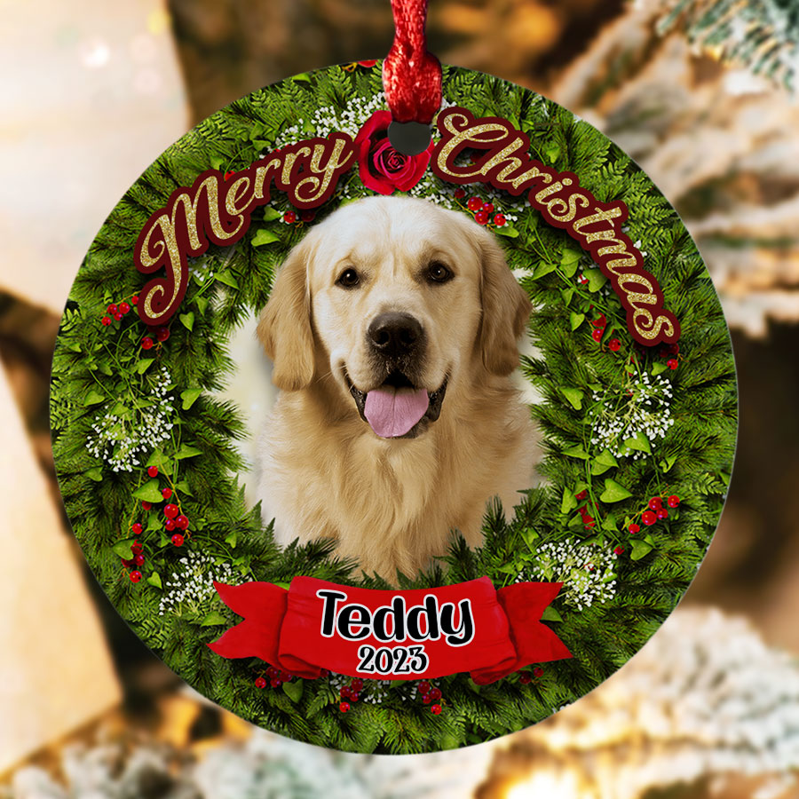 Dog Ornament Personalized