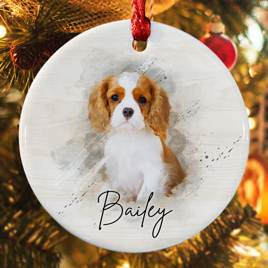 Dog Photo Ornaments