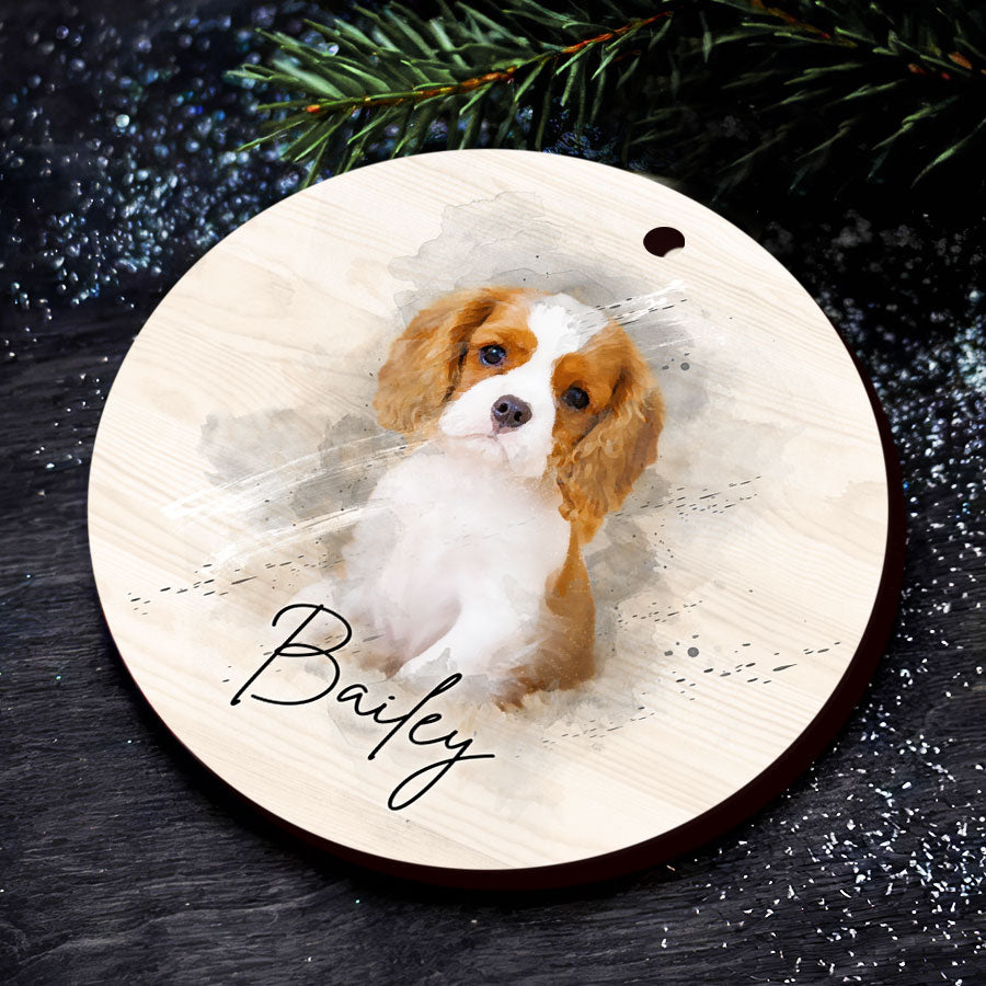 Dog Photo Ornaments