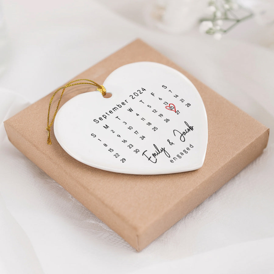 Heart Calendar Gift