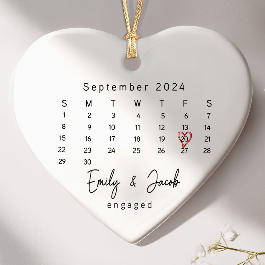 Heart Calendar Gift