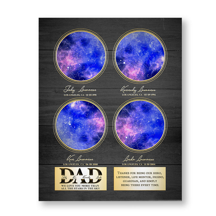father's day canvas prints