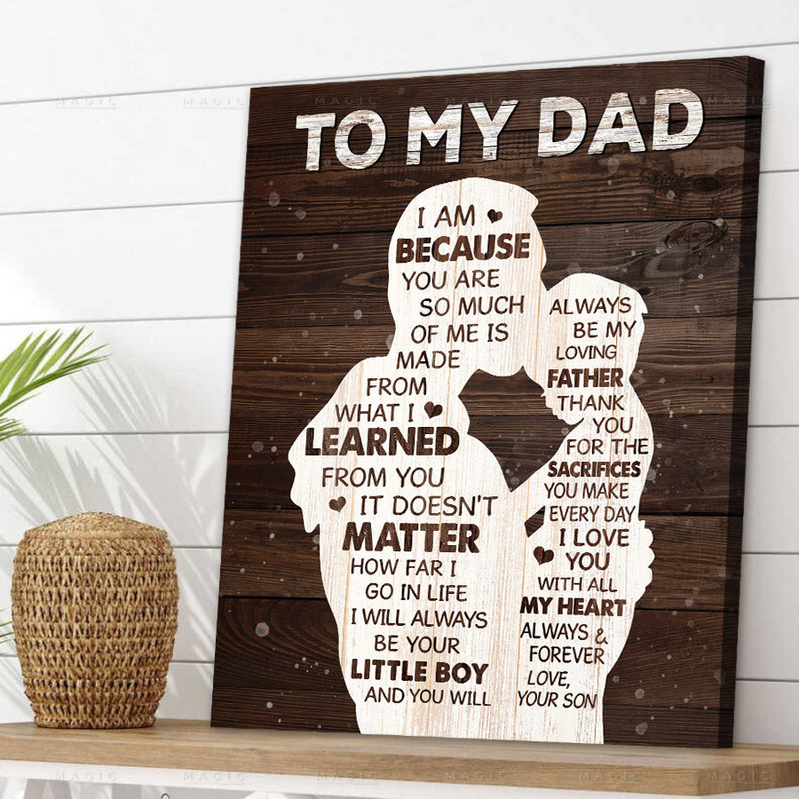 father's day gifts canvas