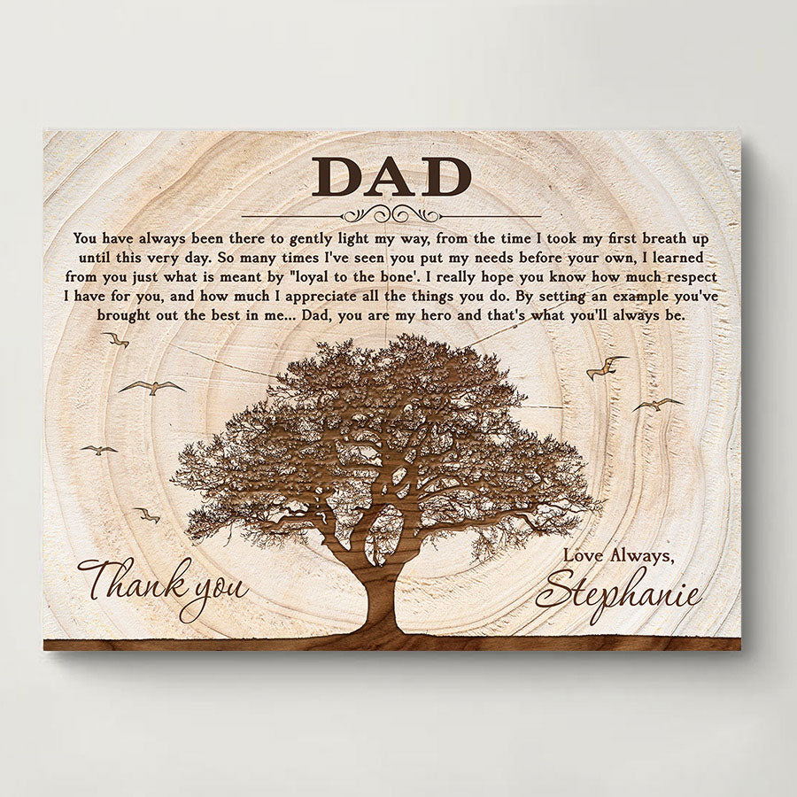 fathers day canvas