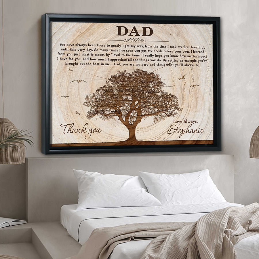 fathers day canvas