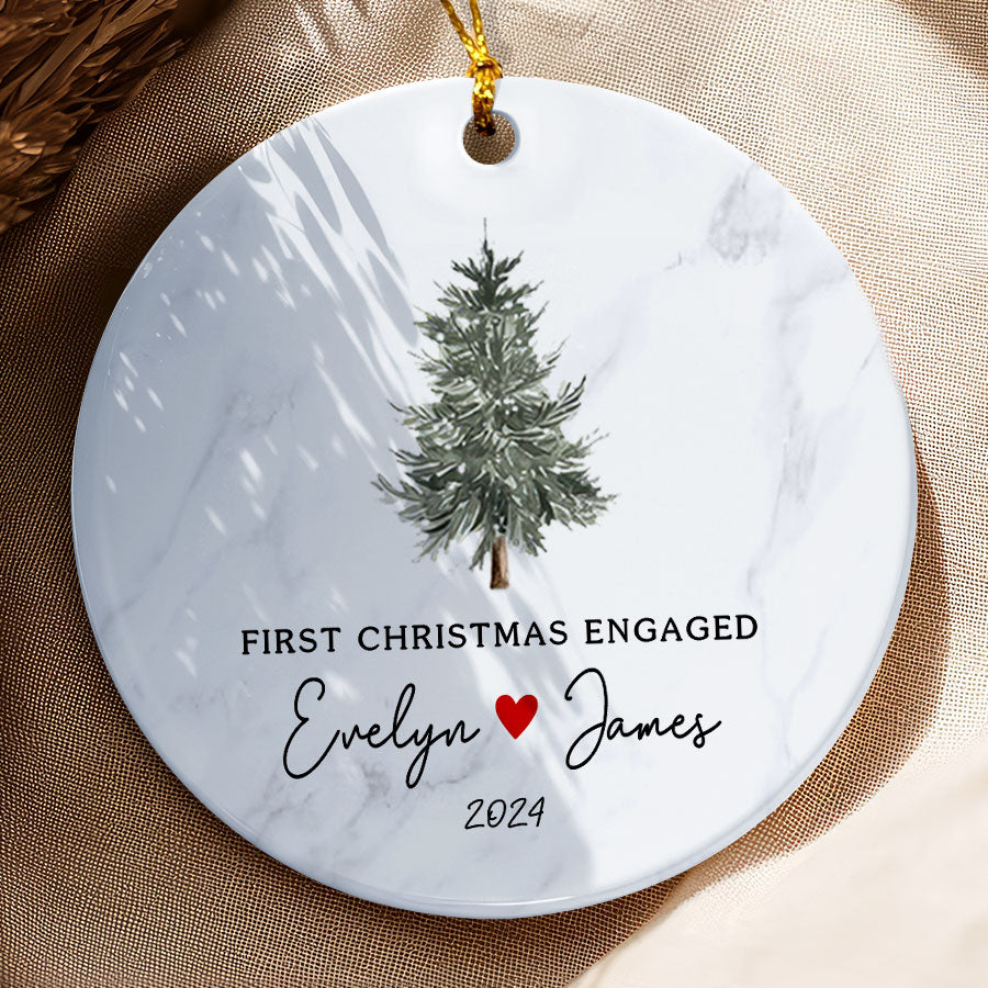 Just Engaged Ornament