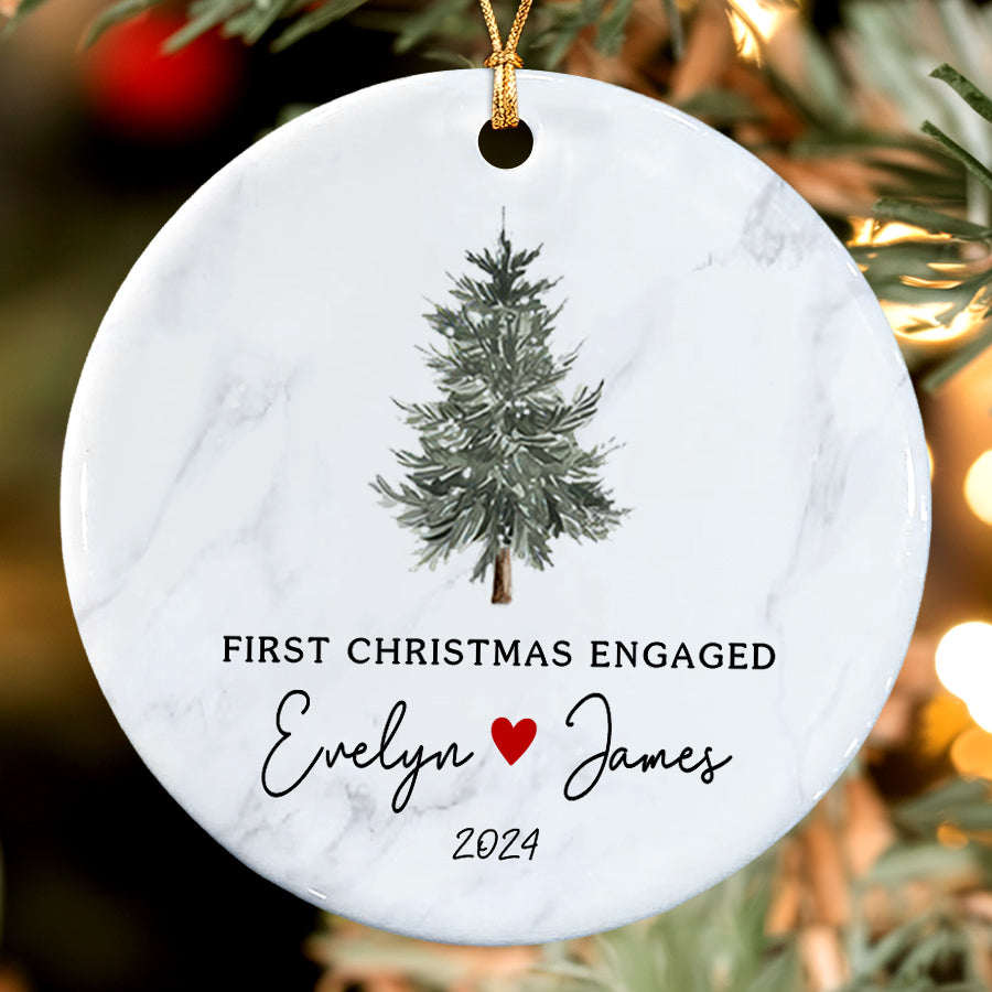 Just Engaged Ornament