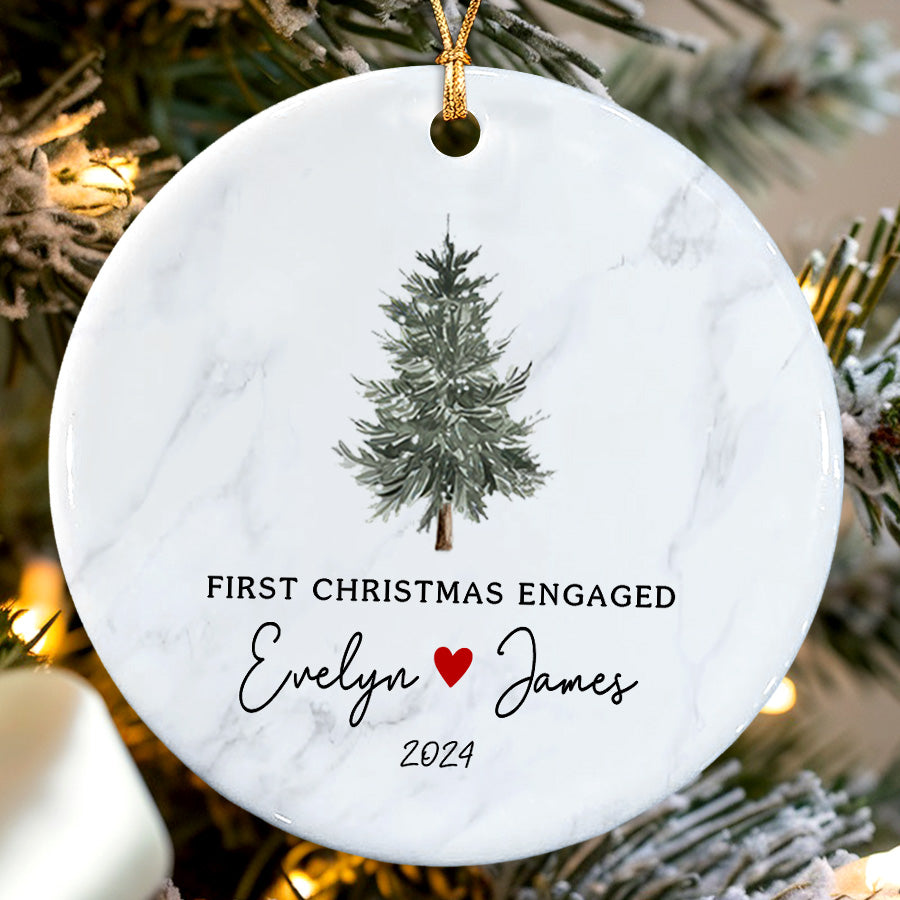 Just Engaged Ornament