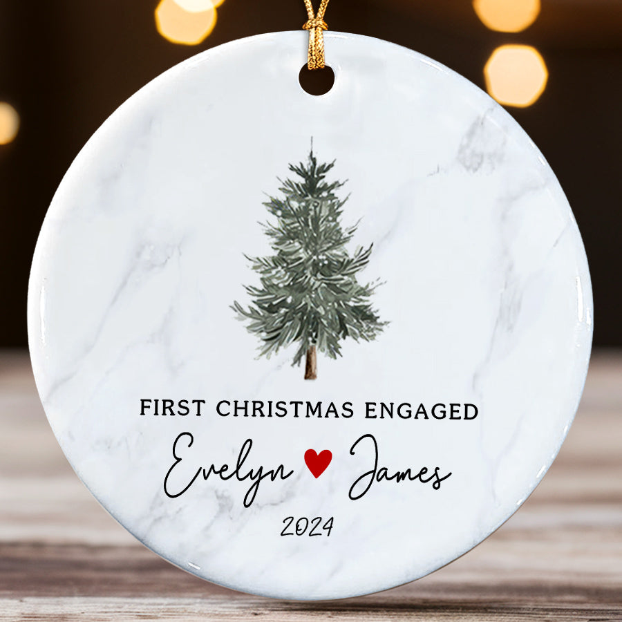 Just Engaged Ornament