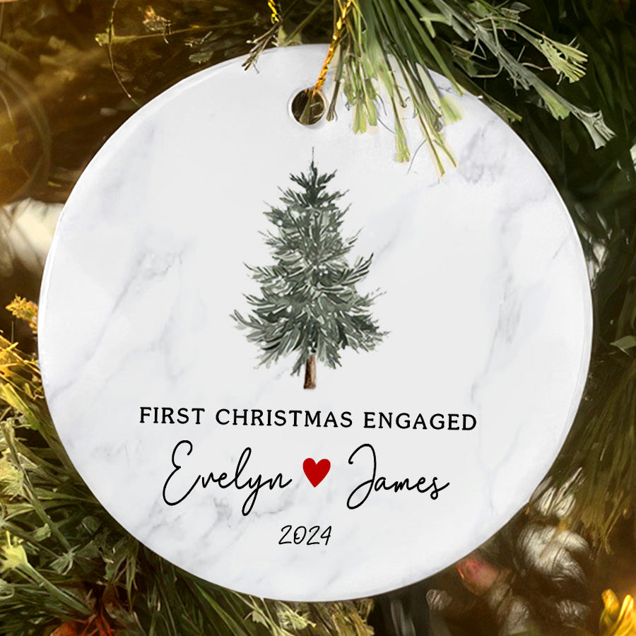 Just Engaged Ornament.